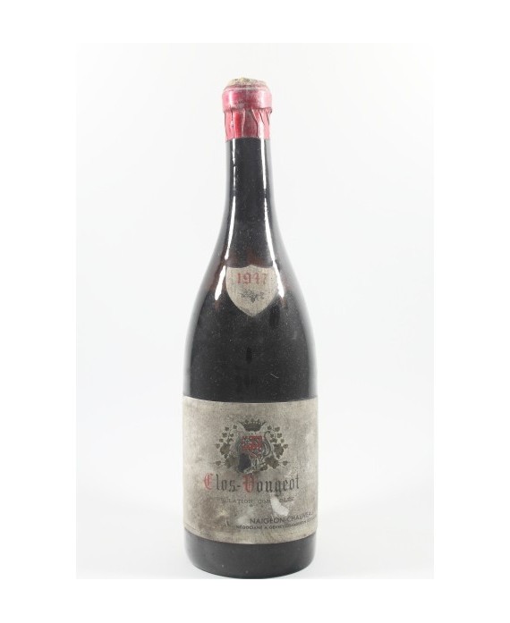 Clos Vougeot Naigeon Chauveau 1947 low level