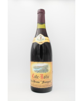 Dervieux Thaize Côte Rôtie Cuvée Réservée  Côte Brune Fontgent 1986