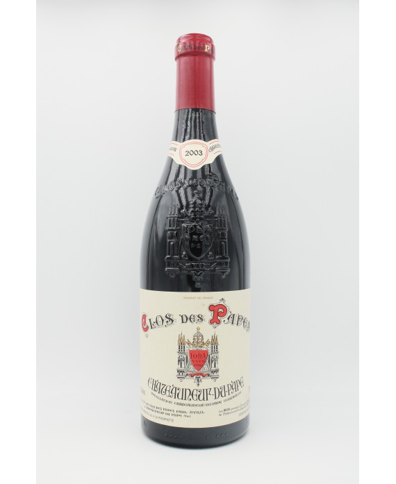 Clos des Papes rouge 2003
