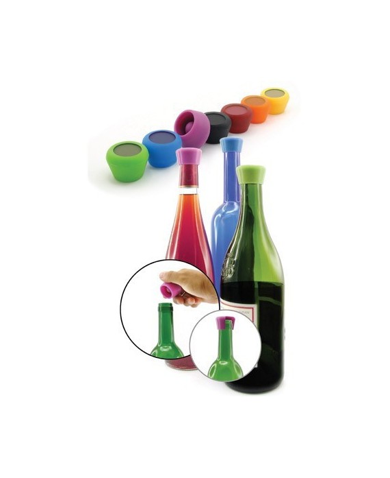 Bouchon silicone Couleur (2 pces) Pulltex - Mature Wine Finder