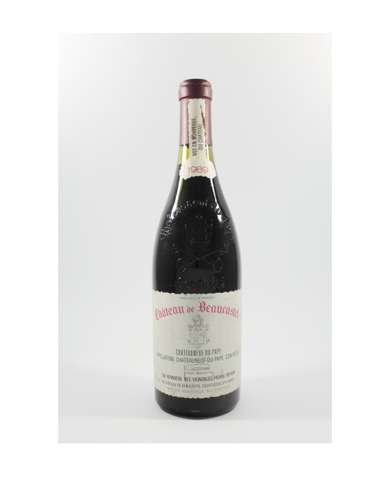 Beaucastel CDP rouge 1989
