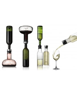 Carafe wine breather + cool breather menu