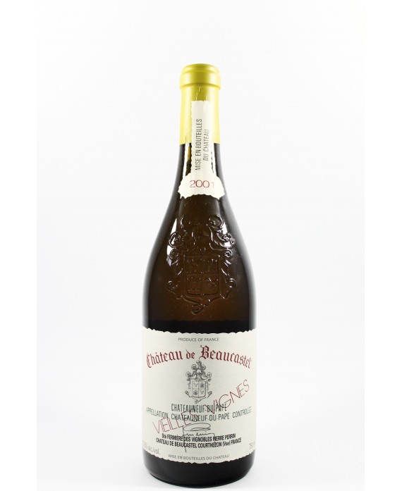 Beaucastel CDP blanc VV Roussanne 2001