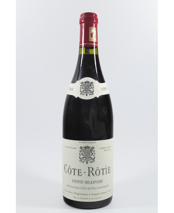 Rostaing Cote Rotie côte blonde 1998